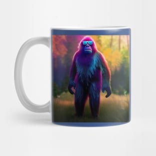 Dope Sasquatch in Nature Mug